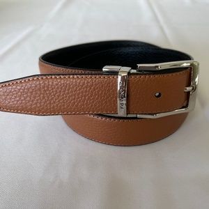 Zanzara Reversible Brown/Black Genuine Leather, Men's 36/90